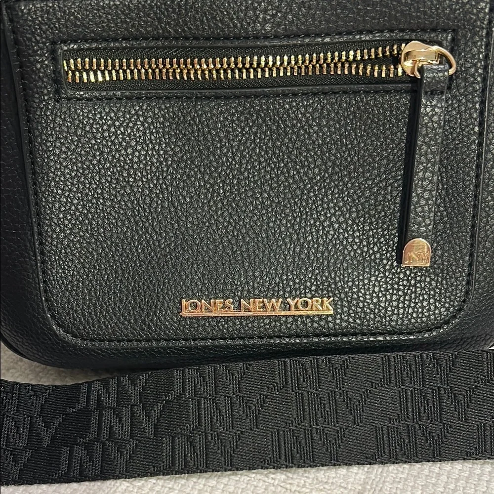 JONES NY Black Crossbody Bag